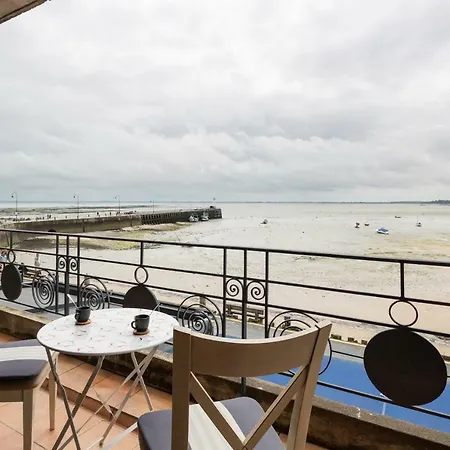 La Bisquine - Appt Pour 4 Avec Vue Mer Cancale Buitenkant foto